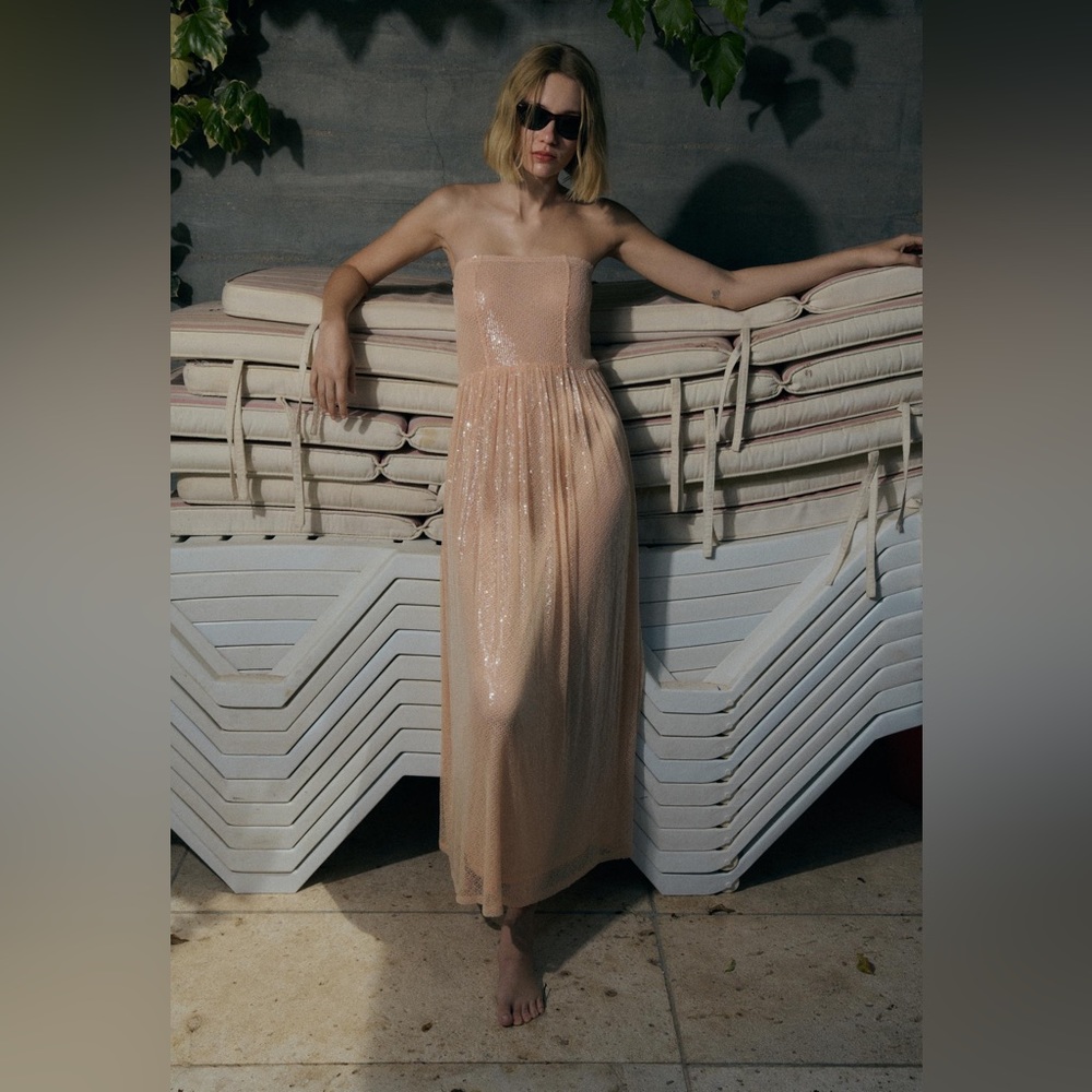 Zara sequin dress